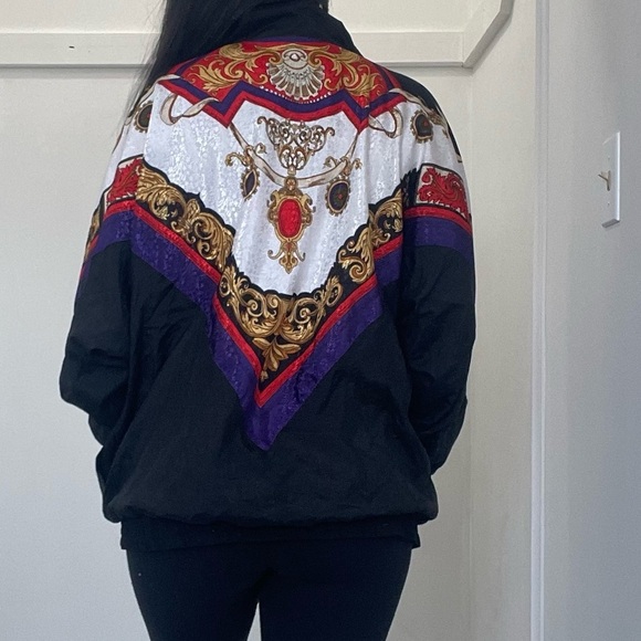 🌈 Vintage American Royal by Gloria Vanderbilt Windbreaker 🌈 - Picture 6 of 16